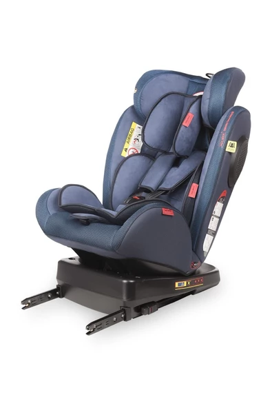 HOLMER (KILIF HEDİYELİ) Kids Maxi Protect Aero 3d ( 360° Dönebilir) 0-36kg Isofix Oto Koltuğu - 4