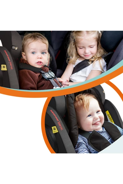 HOLMER Kids Maxi Protect Aero 3d ( 360 Derece Dönebilir) 0-36kg Isofix Oto Koltuğu - 8