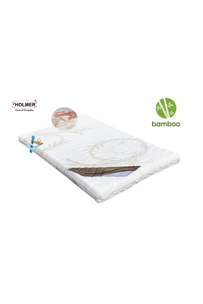 HOLMER Kids Natural Soft Bambu 70x120cm Park Yatak Oyun Parkı Yatağı