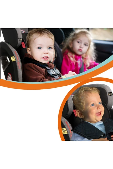 HOLMER Kids Multi Protect Aero Tech I-size 9-36kg Isofix Oto Koltuğu - 6