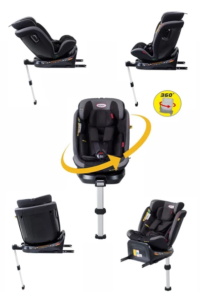 HOLMER Capsula MultiPro Aero 3D LegFix İ-Size (360° Dönebilir) 0-36kg İsofix Oto Koltuğu - 4