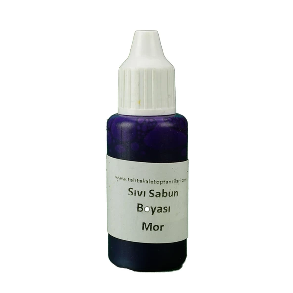 Sıvı Sabun Boyası Sıvı 10 GR  Mor