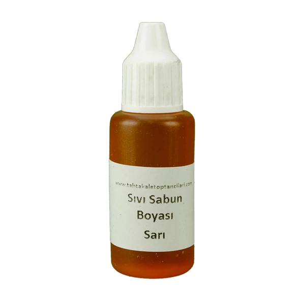 Sıvı Sabun Boyası Sıvı 10 GR  Sarı