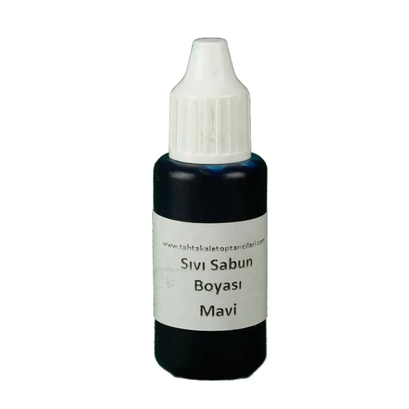 Sıvı Sabun Boyası Sıvı 10 GR  Mavi
