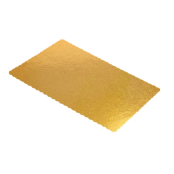 Karton Pasta Altlığı  30X40 CM (3 Adet)  Gold