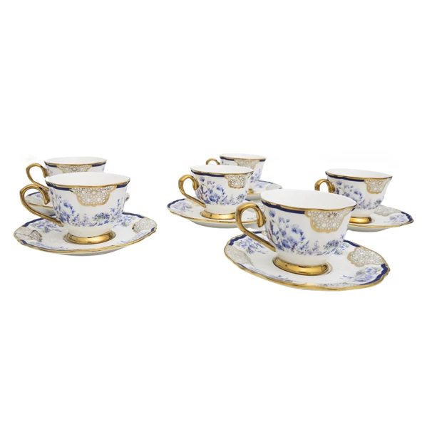 Sudedi Home Timeo Teresa 6 Kişilik Kahve Fincan Takımı - 90 ml HXF-065566 - 4
