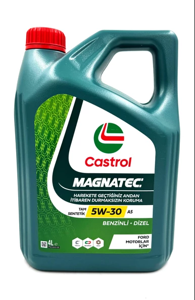 CASTROL MAGNATEC 5W-30 A5 BENZİNLİ-DİZEL 4 LT ( ÜRETİM YILI 2024 )