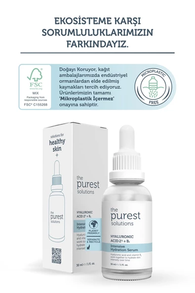 The Purest Solutions Intensive Hydration Serum Hyaluronic Acid %2 + B5 - 5