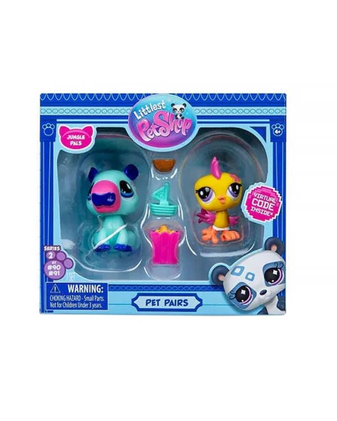 Littlest Pet Shop Minişler 2li Paket S2 Kapibara ve Sarı Kuş 00585