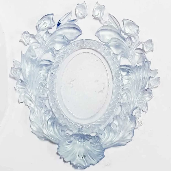 Epoksi Silikon Kalıp Desenli Çerçeve  5.5 X6.5 CM - 4