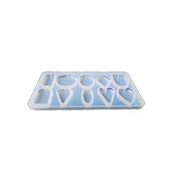 Çoklu Kolye Ve Reçina Epoksi Kalıbı  10 lu Model E185 - Resim 3