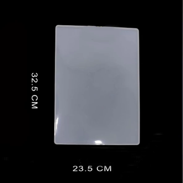 Epoksi Silikon  Kalıp Sekreterlik Kalıbı 32.5X23.5 CM - Resim 2