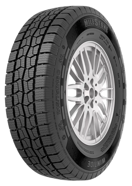 Milestone 185 R14 C TL 102/100R 8PR  WINTIDE Kamyonet Kış Lastiği (Üretim Tarihi:2024) - 1