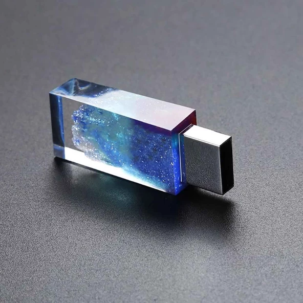 Epoksi Reçine Silikon Usb  Kalıbı 4 lü Model - 5