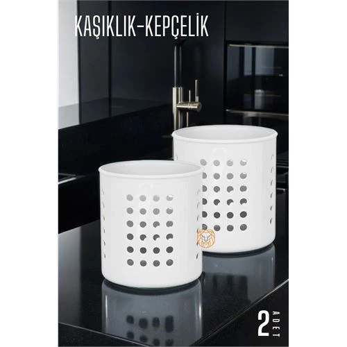 ModaCar Kaşıklık Organizer 2 li SET BEYAZ C.Bindschedler Design