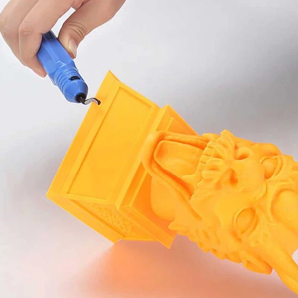 Mini Raspa  El Aleti (Çapak alma Bıçağı )Yedek başlık Hediyeli - 3