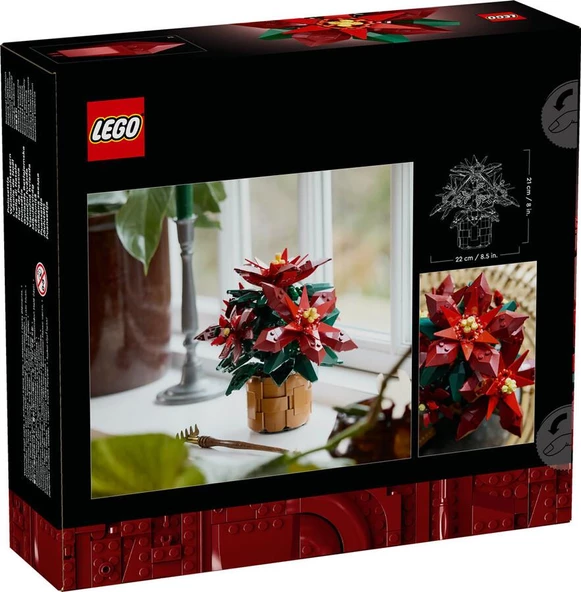 LEGO Icons 10370 Poinsettia - 2