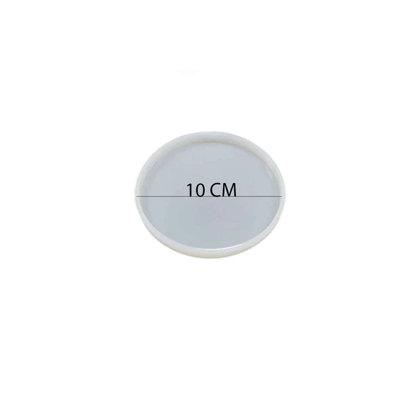 Epoksi Silikon  Kalıp  Magnet Düz Model 10 CM - 2
