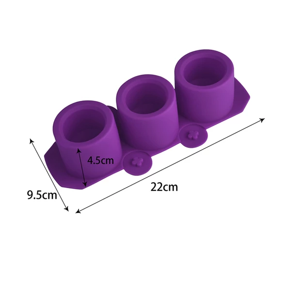 Epoksi Silikon Yuvarlak Saksı ve Mumluk Kalıbı - Resim 2