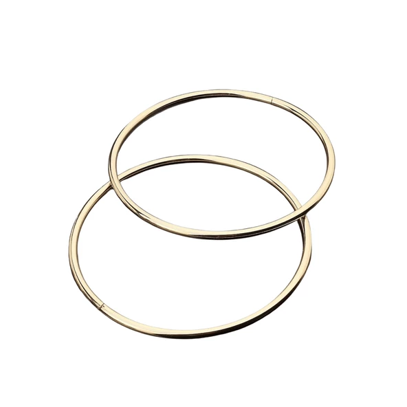 Metal Halka Çanta Halkası 5 CM (25 Adet)  Gold - 2