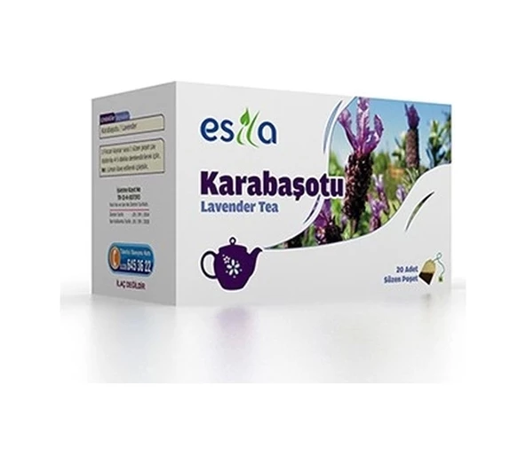 Esila Karabaşotu Süzen Poşet Çay 20 x 2 G