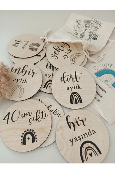 Gökkuşağı Figürü Türkçe Anı Kartı - 3