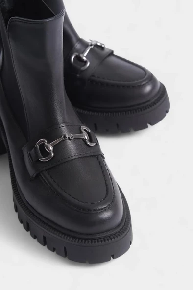 Papuçcity Mnrs 03037 Toka Detaylı Kadın Günlük Bot - 5