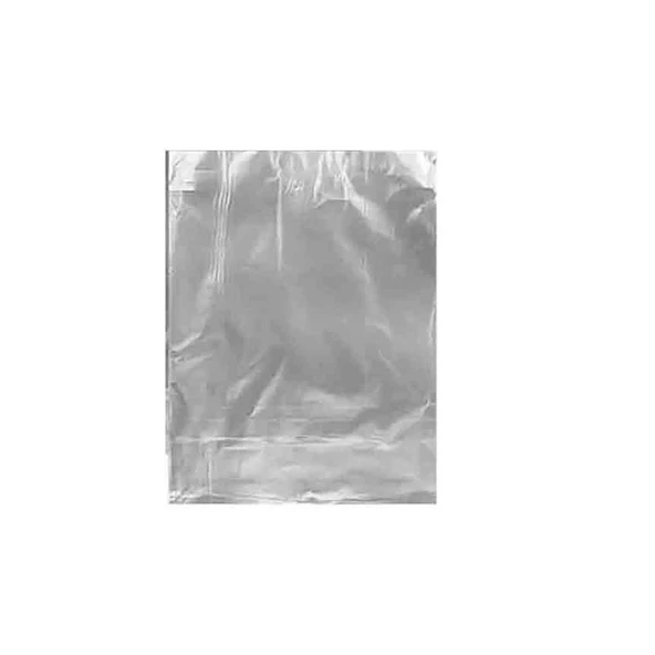 Hediye Paketi İçin Metalize Yapışkanlı Poşet 40X60 CM (100 Adet)  Gümüş