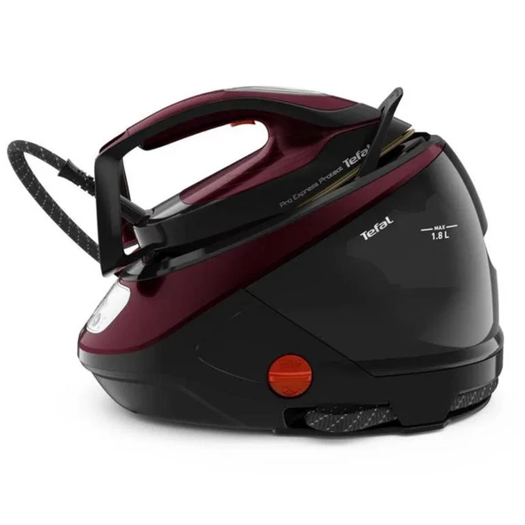 Tefal Pro Express Protect Dayanıklı Buhar Kazanlı Ütü Bordo Siyah  Renk GV9230 - 2