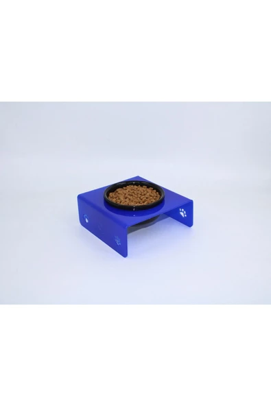 Petmagic Akrilik, Pleksi Kedi, Köpek Siyah Seramik Tekli Mama Ve Su Kabı - 10