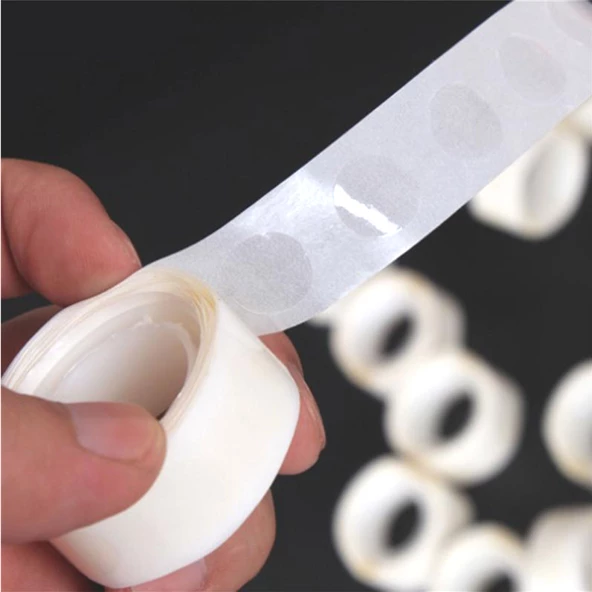 Balon Yapıştırma Aparatı Sticker Damla Modeli (100 Adet) - 2