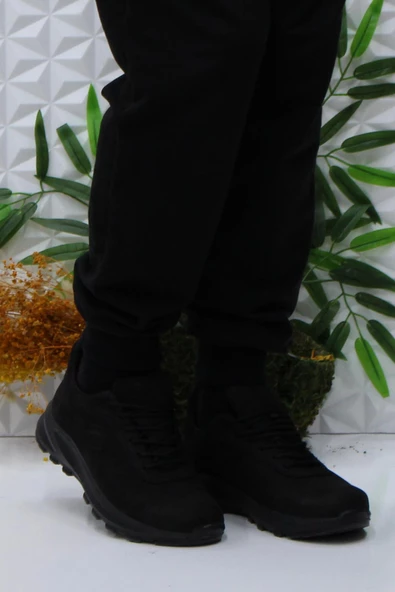 Scooter M6000 Siyah Outdoor Ayakkabı Orijinal Ürün Hakiki Deri Su Geçirmez Erkek Ayakkabı - 2