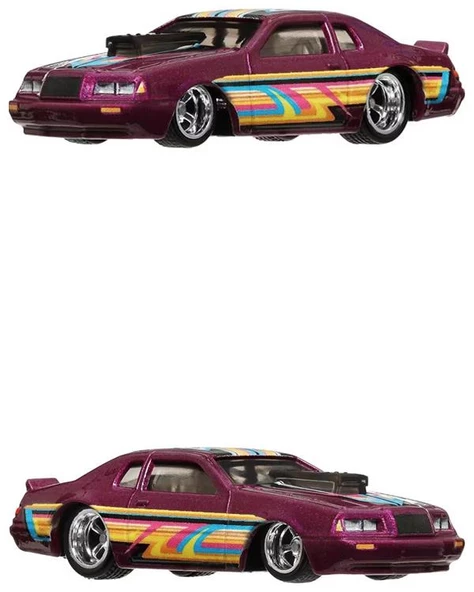 Hot Wheels Boulevard Premium Araçlar 86 Ford Thunderbird Pro Stock HRT72 - 2