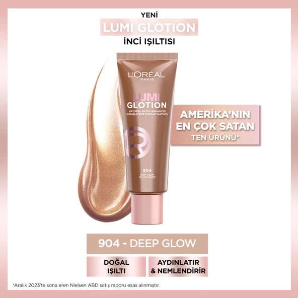 L'Oréal Paris Glotion All-In-One Doğal Işıltı 904 - Deep Glow