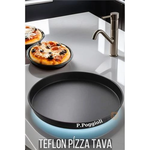 ModaCar Pizza Tavası Teflon P.Poggioli Design