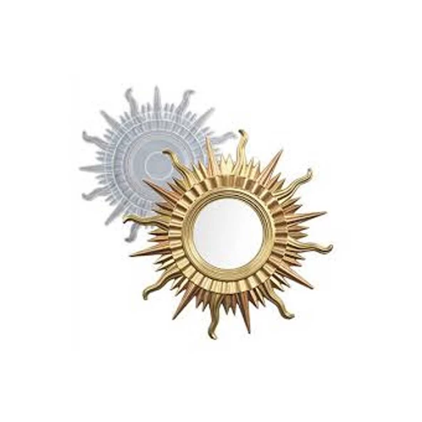 Epoksi Silikon Kalıp Dekoratif Eğlenceli Güneş Kalıbı 29 CM - 4