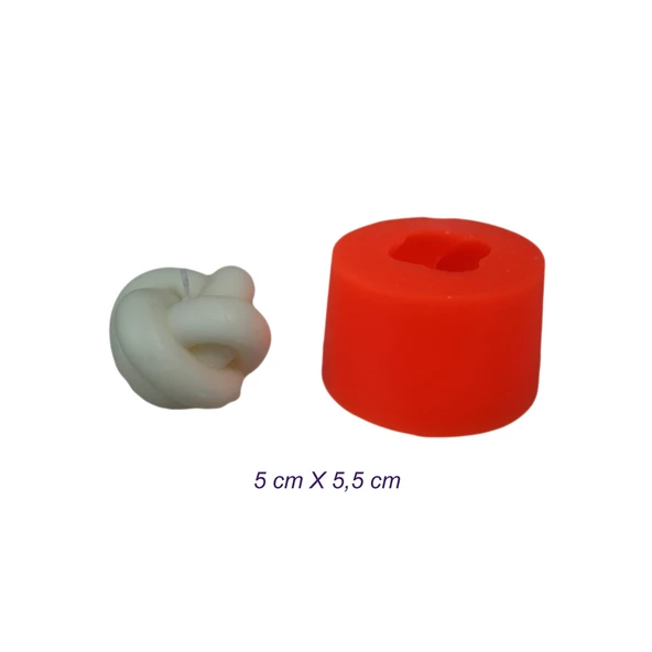 Silikon Hera Mum Kalıbı 5X5.5 CM - 2
