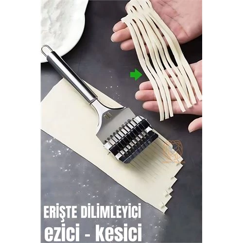 ModaCar Fissaggi Erişte Hamur Kesici Spatula Sebze Doğrayıcı