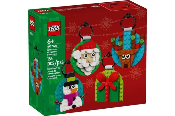 LEGO Seasonal 40744 Christmas Ornament Selection