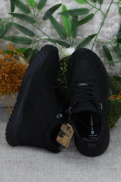 Hammer Jack 102 24882 Siyah Orijinal Ürün Hakiki Deri Erkek Bot - Resim 5