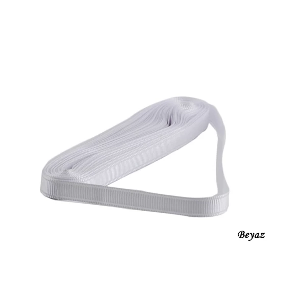 Grogren  Kurdele 1 Cm Yerli (10 Metre)  Beyaz