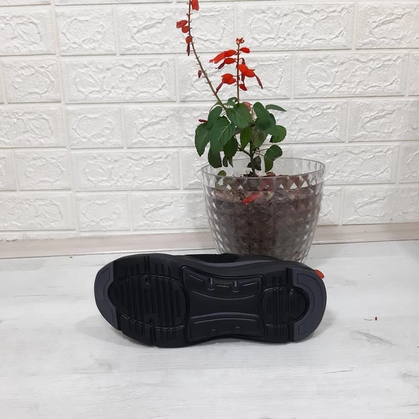 Kinetix Cıntıa Siyah-Siyah Fuspetli Hafif Günlük Spor Ayakkabı - 6