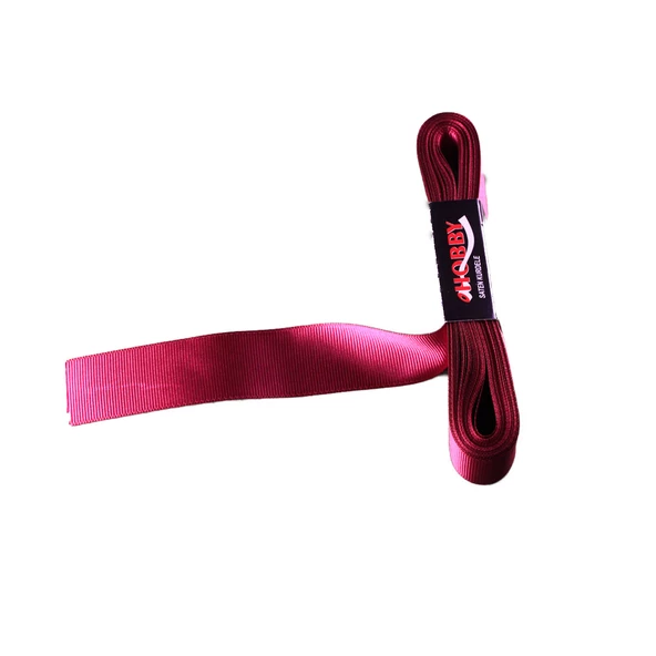 Grogren  Kurdele 4 Cm Yerli (10 Metre)  Bordo