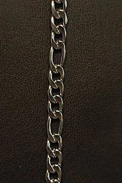 çelik kolye gümüş renk rahatsız etmez - 2