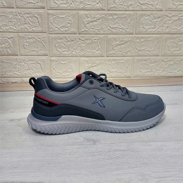 Kinetix Olego Pu Gri Comfort Atom Taban Rahat Spor Ayakkabı - Resim 11