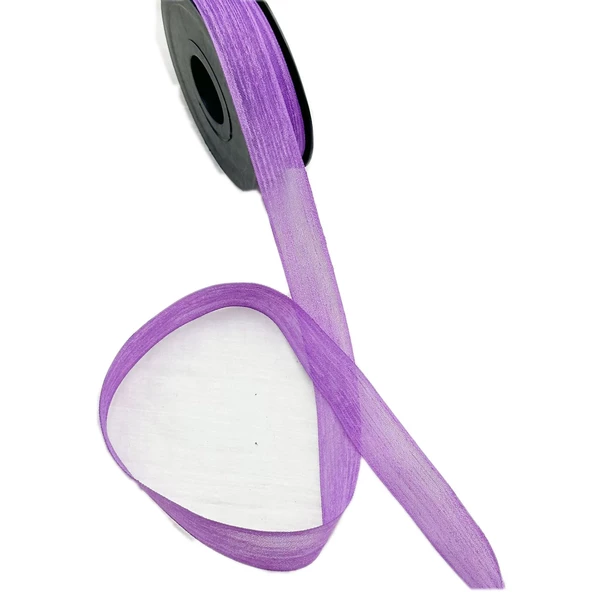 Nopel Keten Kurdele 2.5 Cm  (20 Metre)  Lila