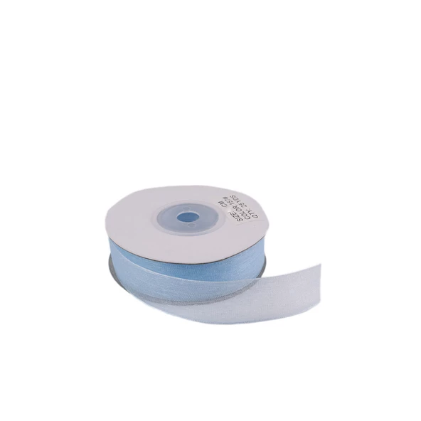 Organze Kurdele 40 MM (22 Metre)  Mavi