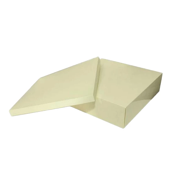 Komple Karton Kutu 35X35X10 CM (10 Adet)  Krem - Resim 2