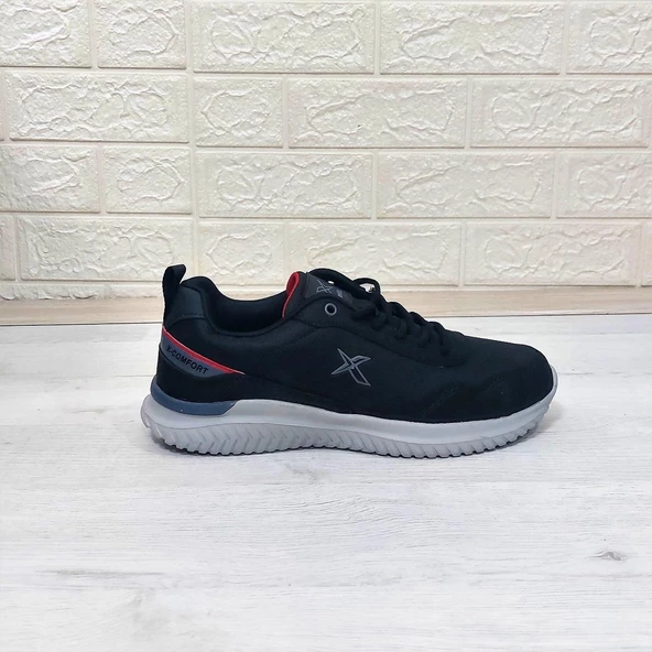 Kinetix Olego Pu Siyah Comfort Atom Taban Rahat Spor Ayakkabı - 12