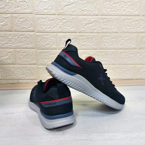 Kinetix Olego Pu Siyah Comfort Atom Taban Rahat Spor Ayakkabı - 9